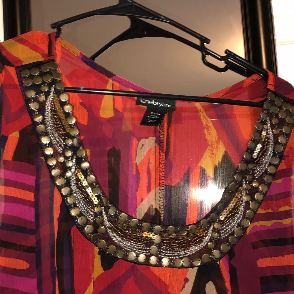 Multi colored blouse